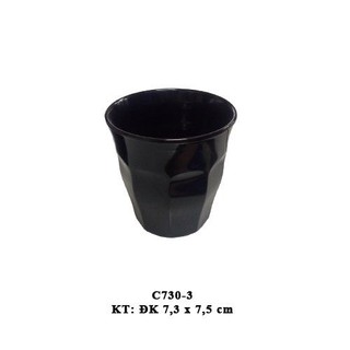 Ly nước màu đen Sithai Superware Thái Lan cao cấp dùng để uống trà