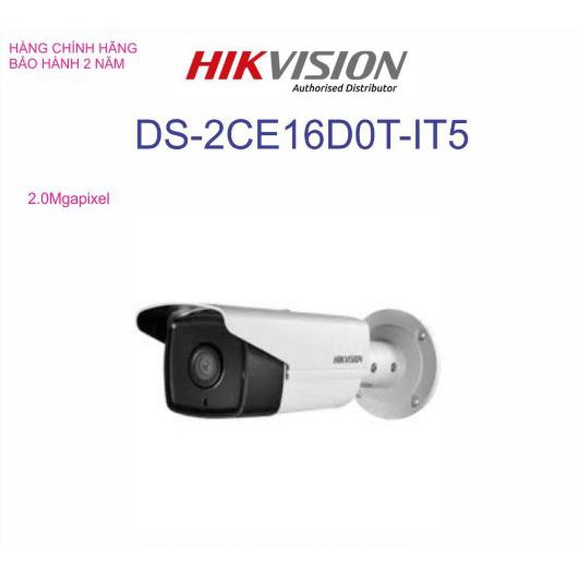 CAMERA HIKVISION DS-2CE16D0T-IT5 TVI 2.0MP