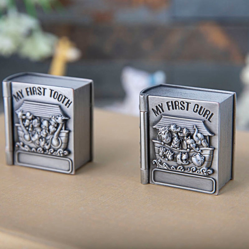 Hộp Đựng Răng Và Răng Mini Bằng Kim Loại Chống Rỉ