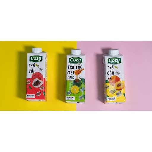 Trà trái cây Cozy các hương 225ml