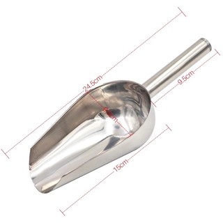 Muôi xúc đá inox