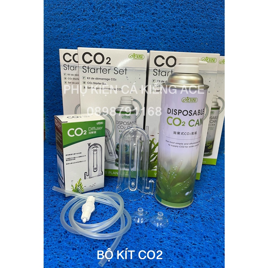 Bộ Kit Co2 thương hiệu ISTA dành cho cây thủy sinh trong các hồ nhỏ