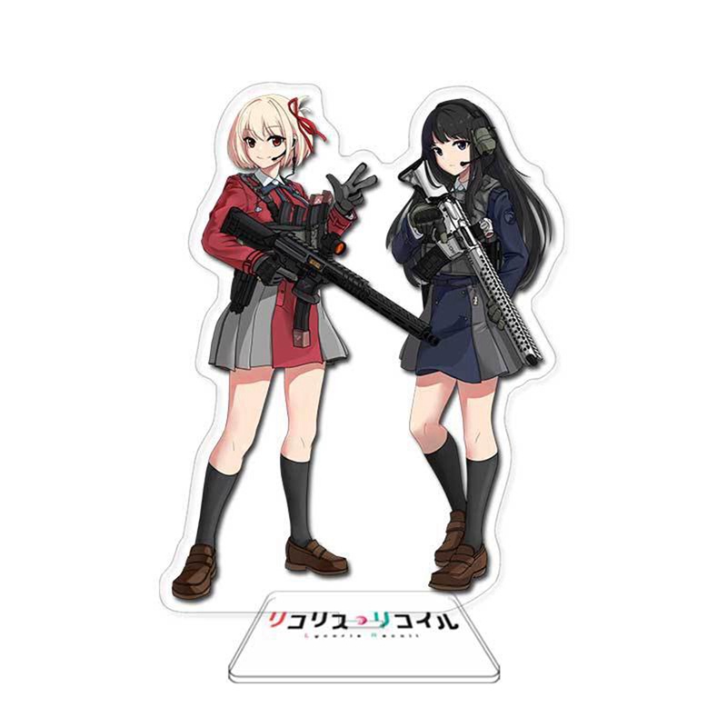 Tmdbyx Nhân Vật Lycoris Recoil Inoue Takina Senzoku Tetsuya Humanoid Đứng Được Bằng Acrylic Làm Quà Tặng Sinh Nhật Giáng Sinh