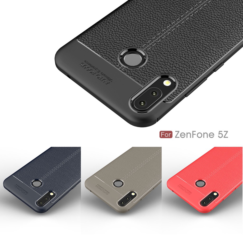 Ốp Lưng Da Tpu Mềm Cho Asus Zenfone 5z Zs620Kl / Ze620Kl