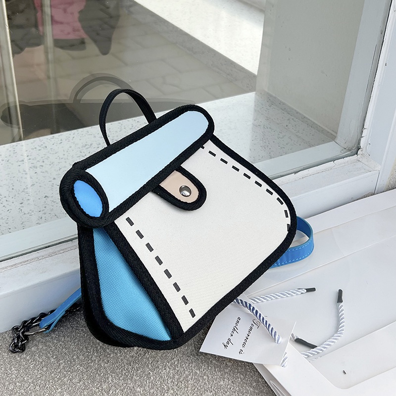 Túi Đeo JASMIN NOIR Chéo Canvas Có Khóa Cho Nữ
