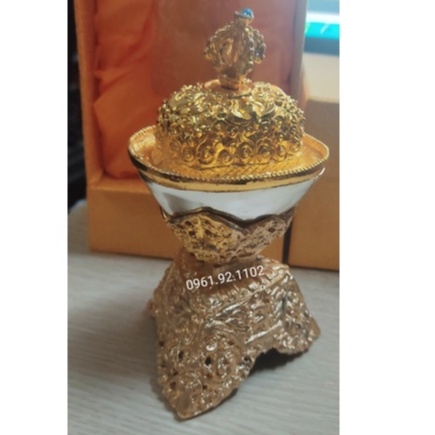 Bát sọ Garba 13.5cm mật tông tây tạng phong thủy tài lộc