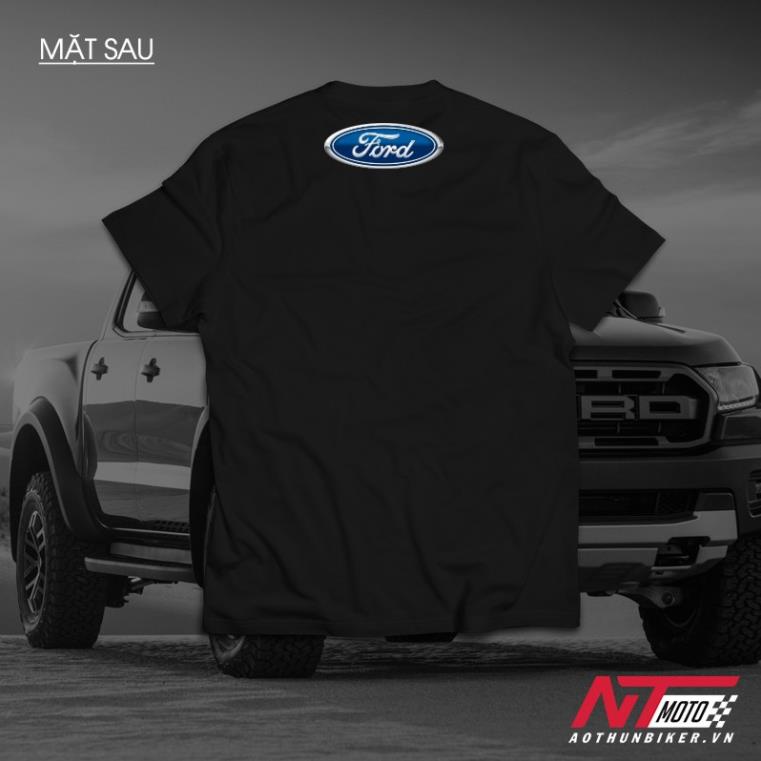Áo Thun Biker - Ford Ranger Raptor 01 Unisex Nam Nữ tay ngắn có Big Size Cho
