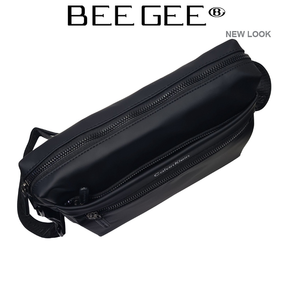 Túi đeo chéo nam nữ cao cấp phong cách HÀN QUỐC BEE GEE 5008B màu xám  BEEGEE5008B