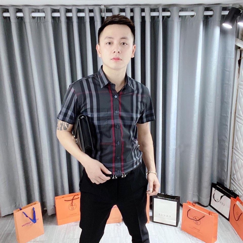 ( Siêu Sale ) ÁO SƠ MI NGẮN TAY THỜI TRANG NAM NỮ SIÊU CẤP BBR CHẤT ĐẸP ( Giá Tốt )