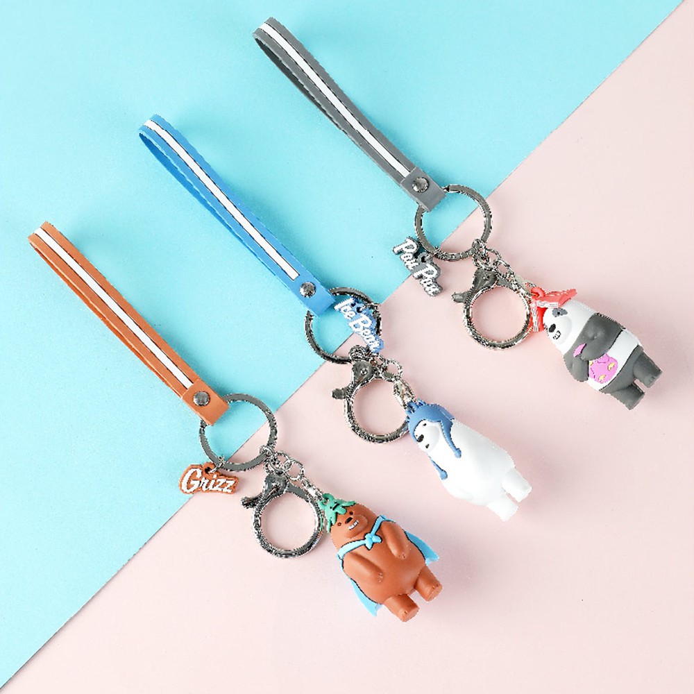 Móc khóa We Bare Bears 3.0