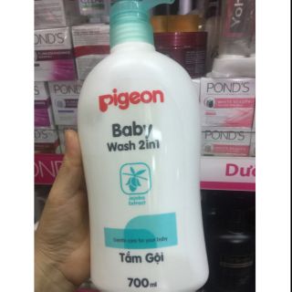 Tắm gội pigeon 700ml