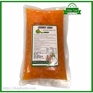 THẠCH DỪA VỊ ĐÀO COCONUT (1kg)- Thạch dùa dẻo thơm