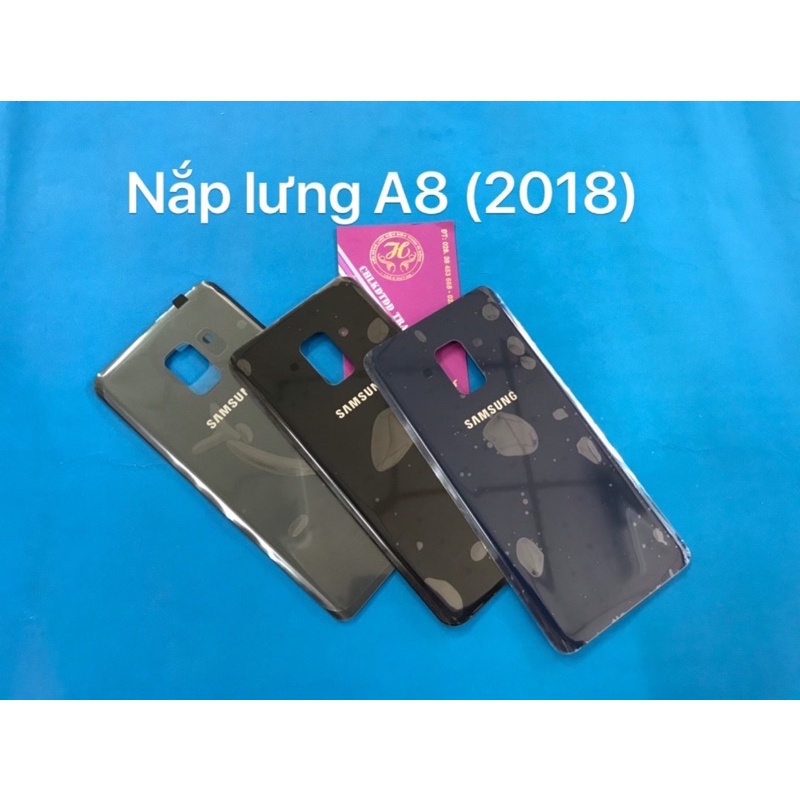 Nắp lưng sau samsung A8 2018 zin