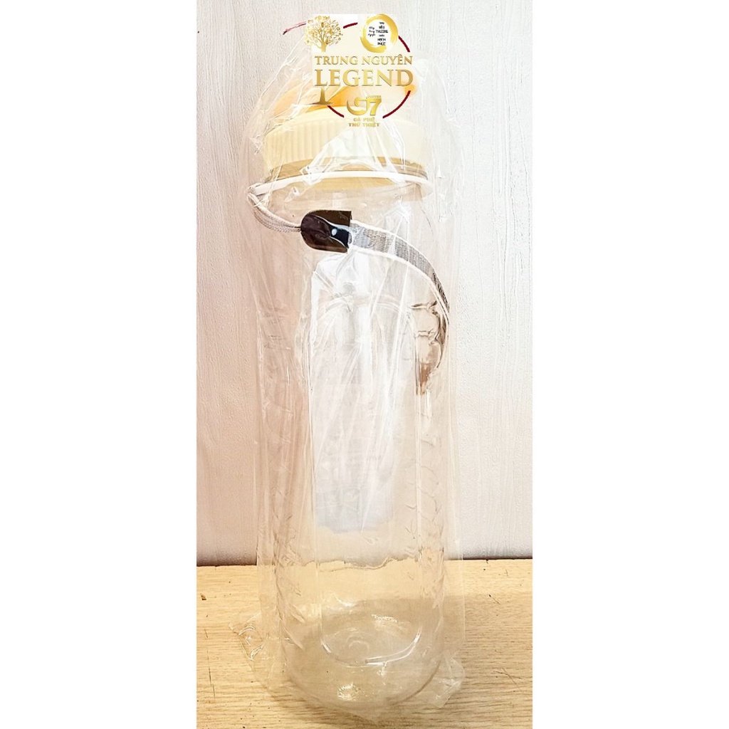 Bình nước thể thao 900ml - bình nhựa trong suốt Việt Nhật - an toàn, chất lượng cao