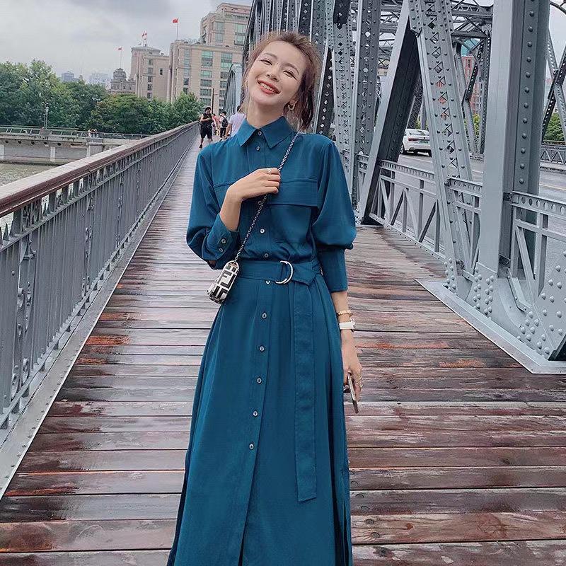 Đầm Maxi Dài Tay Phong Cách Hồi Giáo Thời Trang Cho Nữ