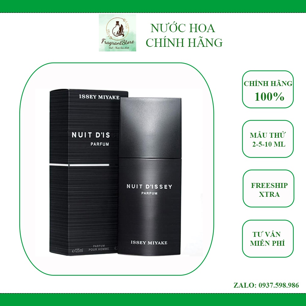 Nước hoa Issey Miyake Nuit D'issey Parfum Pour Homme