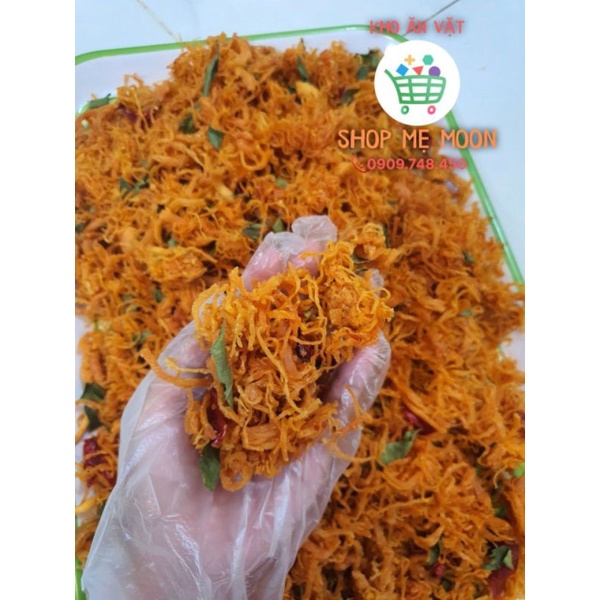 500GR KHÔ GÀ LÁ CHANH LOẠI 1 - TÚI ZIP 500gr