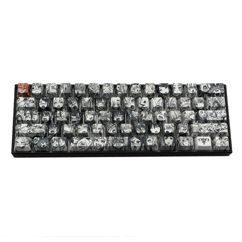 Set 71 Nút Bàn Phím PBT OEM GH60 GK61 GK64