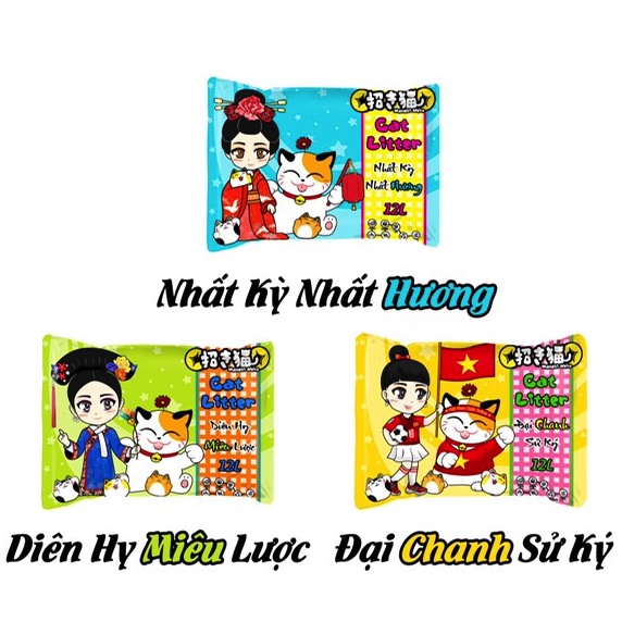 Cát vệ sinh cho mèo