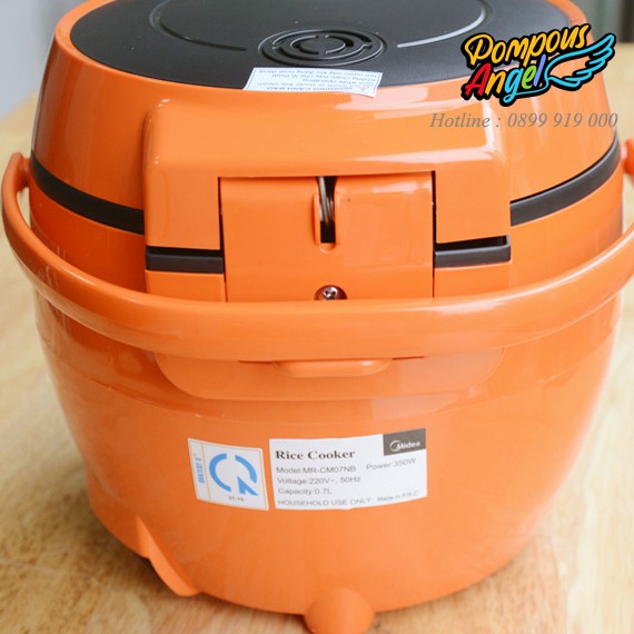 [Chính hãng] Nồi cơm điện từ , Nồi cơm điện đa năng, nồi cơm mini thông minh MIDEA MR-CM07NB 0.7L dành cho 1-2 người | BigBuy360 - bigbuy360.vn