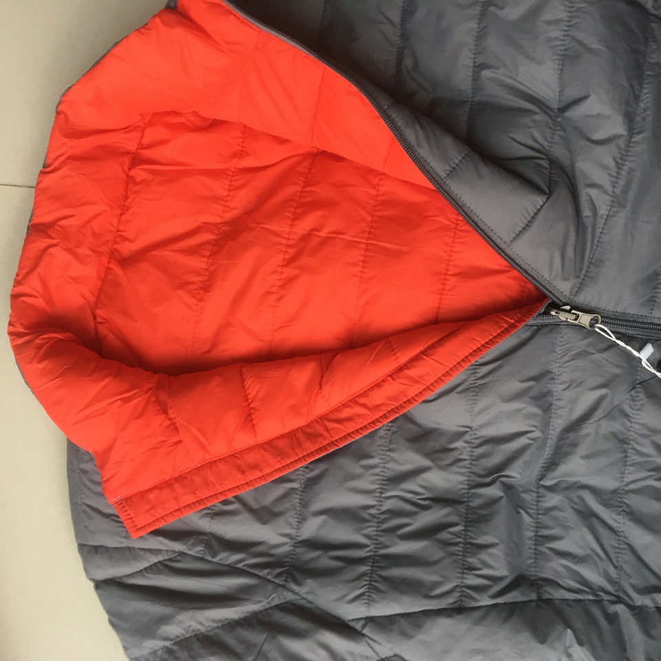 Aó phao nam siêu nhẹ chống thấm nước-Tomthoitrang-Mặc được hai mặt có mũ tháo rời