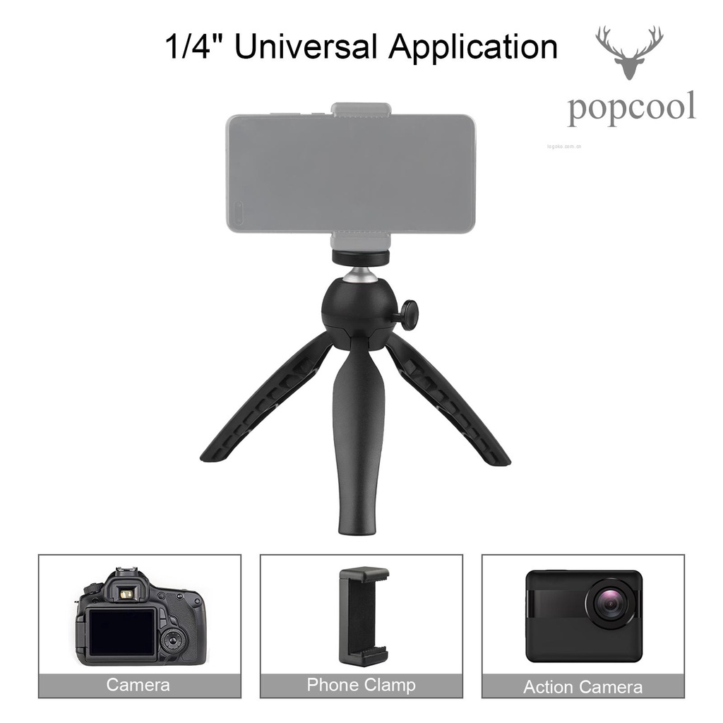 Giá Đỡ Ba Chân Kèm Đầu Bi Hỗ Trợ Quay Video Cho Máy Ảnh DSLR SLR Phone Vlog | BigBuy360 - bigbuy360.vn