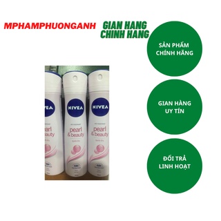 Xịt Khử Mùi Nivea Ngọc Trai Chai 150ml