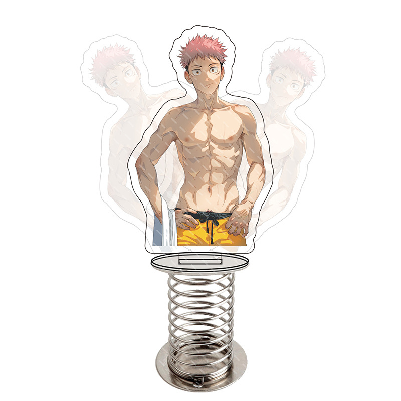 Giá Đỡ Bằng acrylic Hai Mặt Hình Anime Itadori Yuji Fushiguro Megumi Gojo Satoru