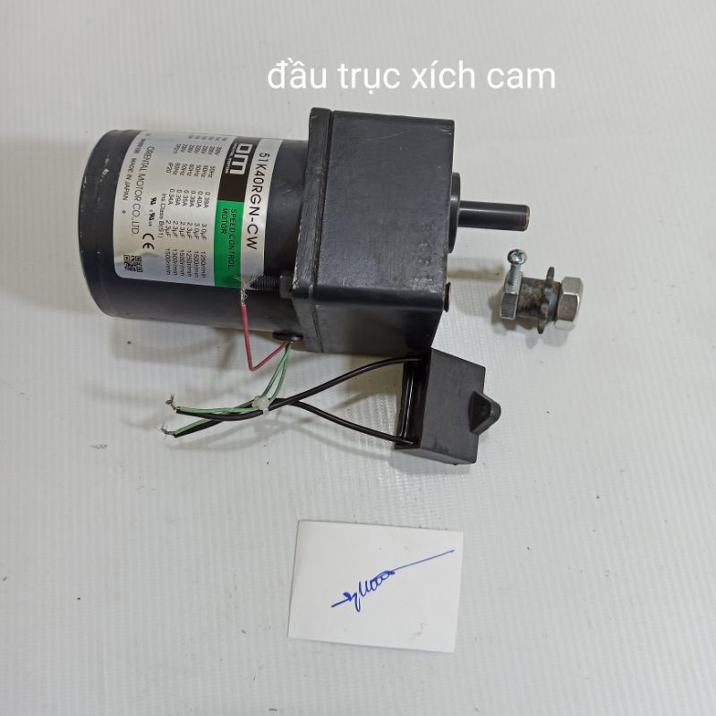 Mô tơ giảm tốc 220v_ 15w hàng nhật bãi