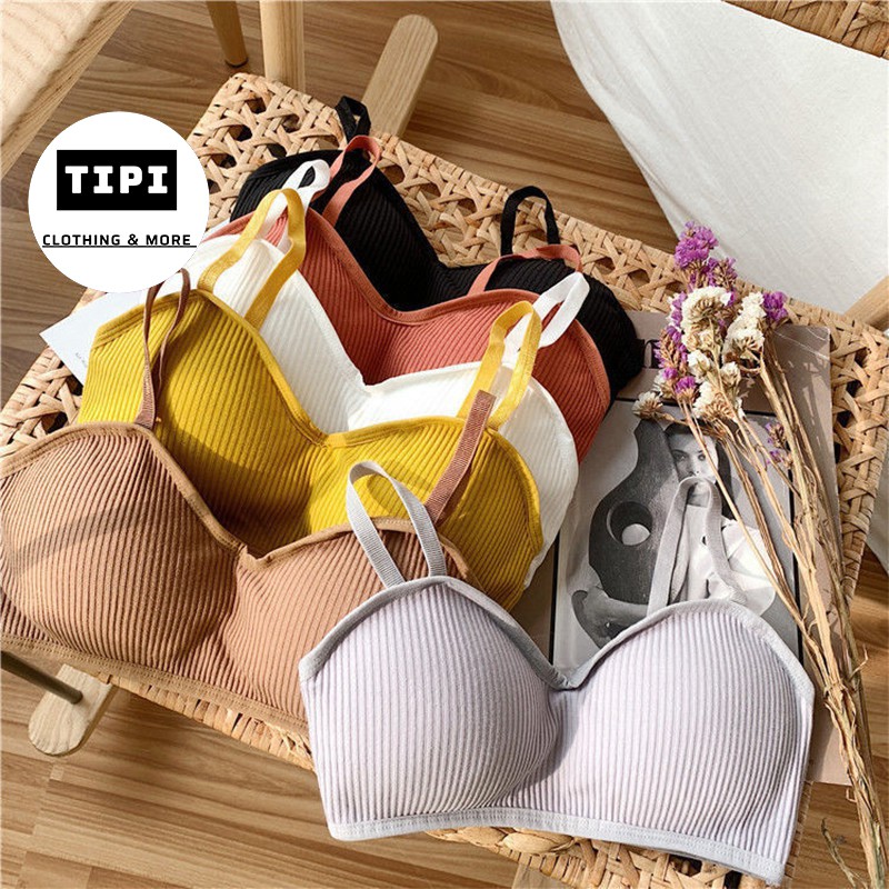 Áo bra cao cấp dây đai mỏng ôm sát