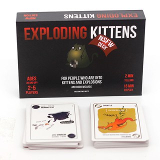 Boardgame Set Bài Mèo Nổ Bản Exploding Kittens 16+ và 4 Bản Mở Rộng