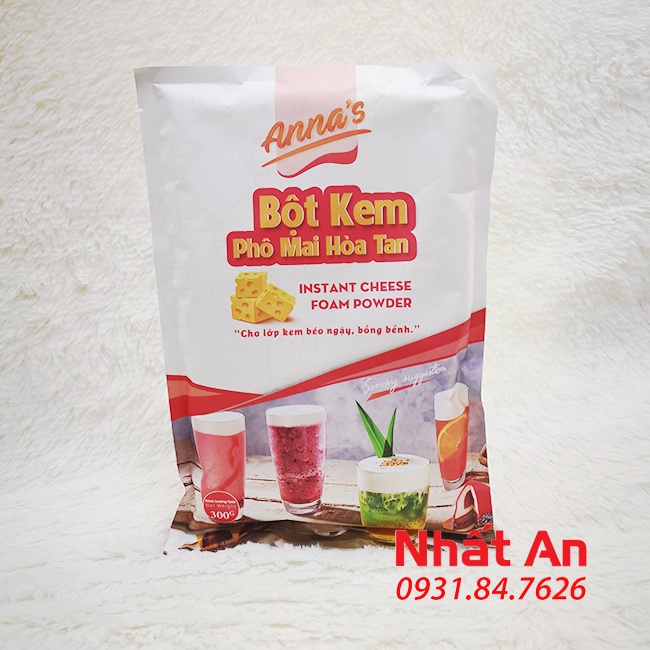 BỘT KEM PHÔ MAI HÒA TAN ANNAR'S 300GR