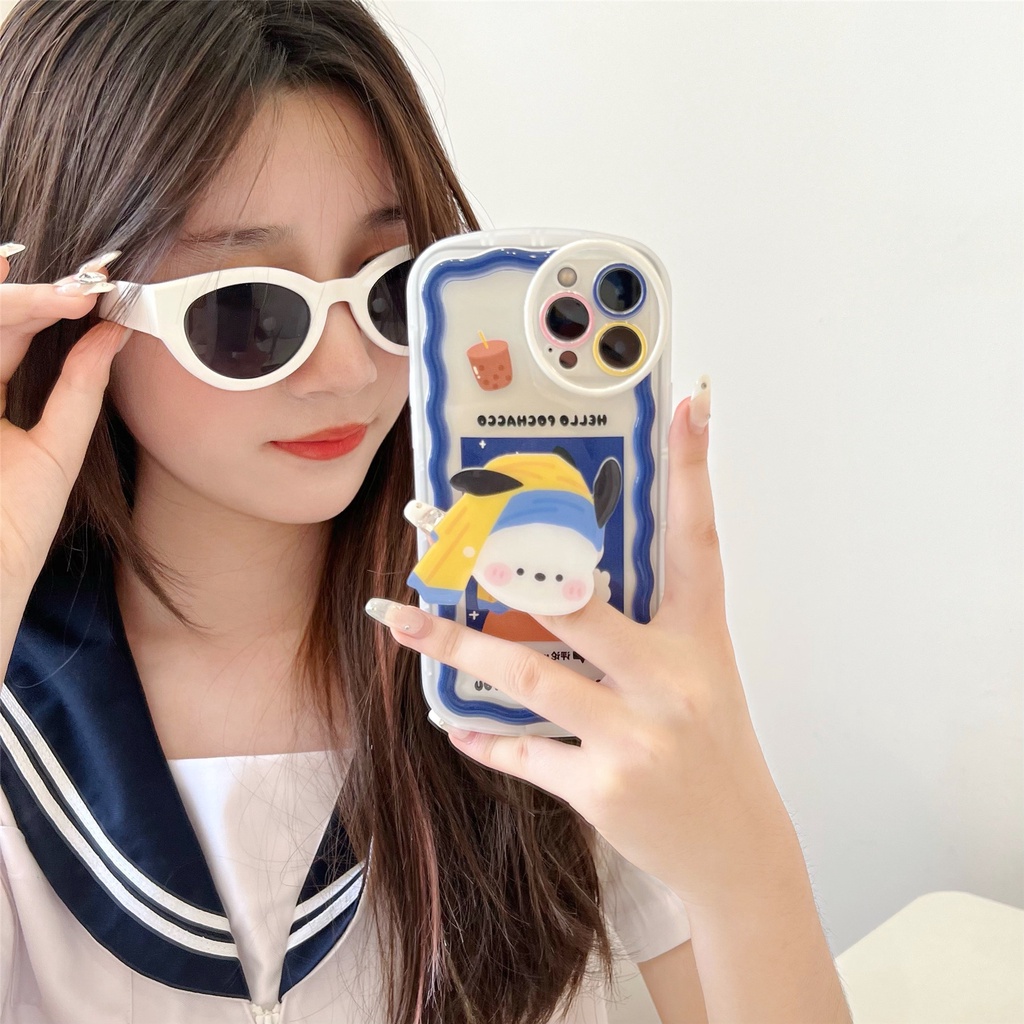 Ốp ĐiệN ThoạI HọA TiếT Chó HoạT HìNh Cho iphone 11 12 13 Pro XS Max X XR