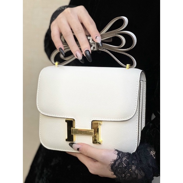 Túi H khoá vàng size23