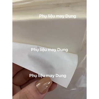 giấy rập mỏng màu trắng ngà sữa