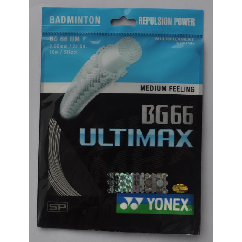 YONEX Badminton String BG66 ULTIMAX (0.65mm)
