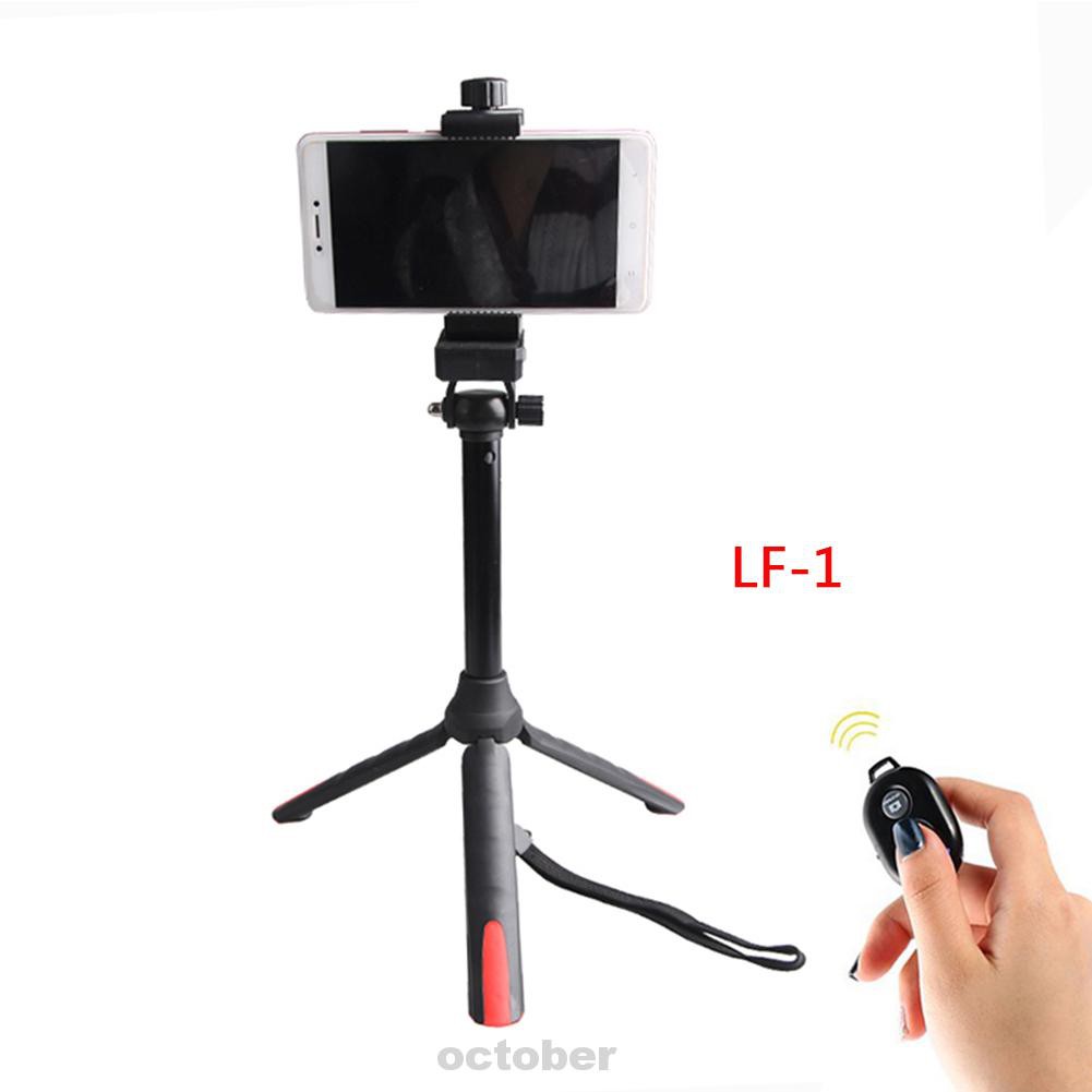 Selfie Stick Adjustable Bluetooth Remote Control Foldable Multifunctional Portable Wireless With Tripod