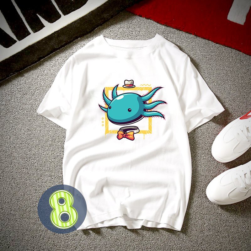 Áo thun unisex phong cách in hình họa tiết hoạt hình thời trang ATN443