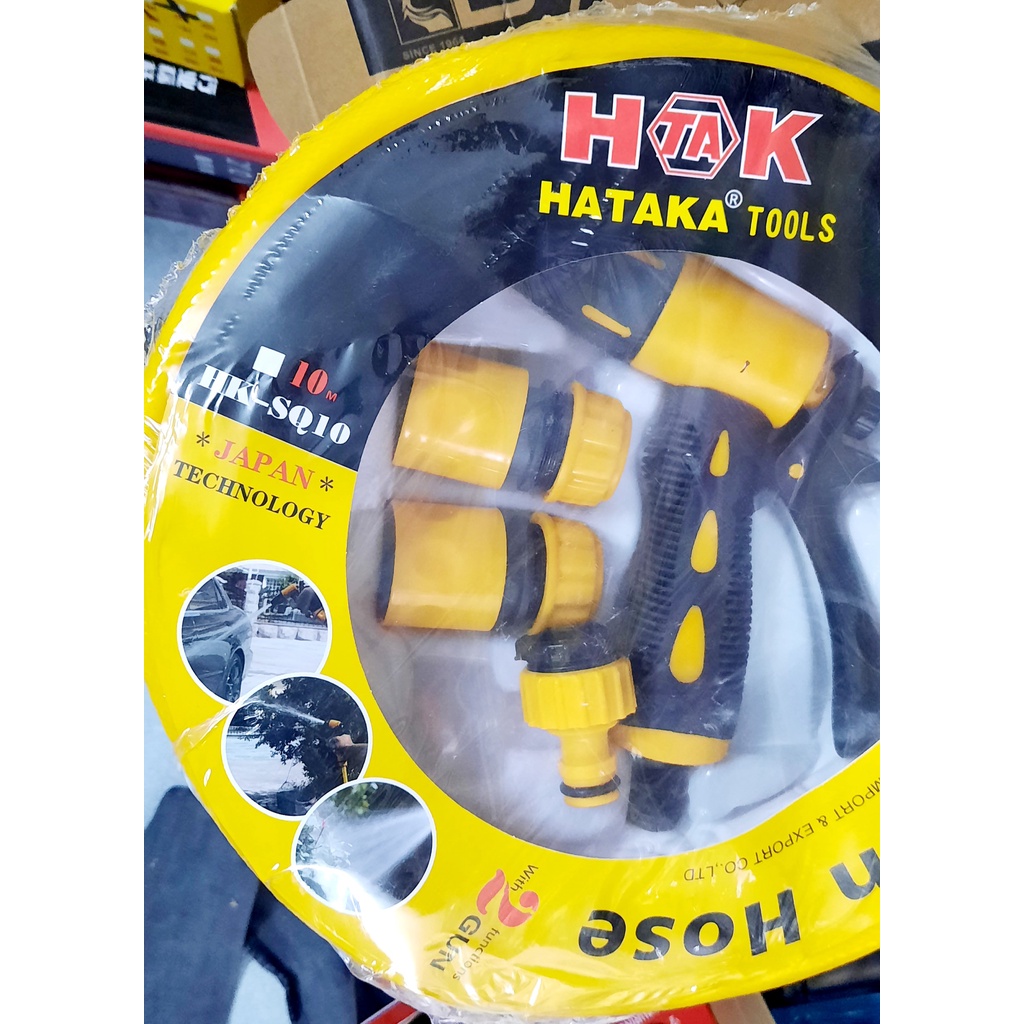 Bộ vòi tưới cây, rửa xe đa năng 10m, 20m