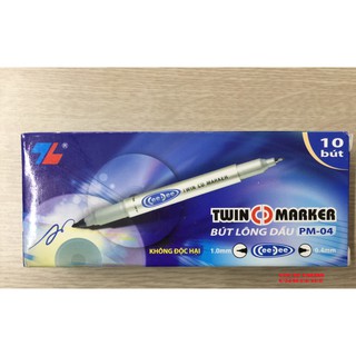 COMBO 10 CHIẾC BÚT GHI ĐĨA CD THIÊN LONG PM04 CÁC MẦU