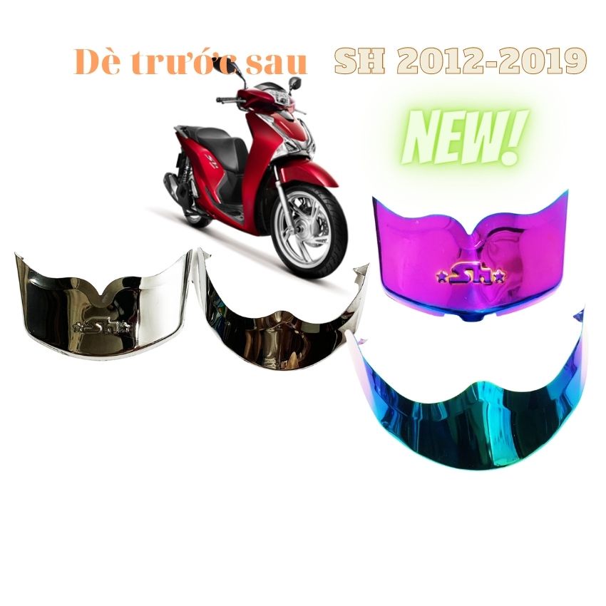 BỌC MÕM ĐUÔI TITAN SH 2012-2019 ( BẢO VỆ DÈ TRƯỚC SAU –GIÁ 1 BỘ)