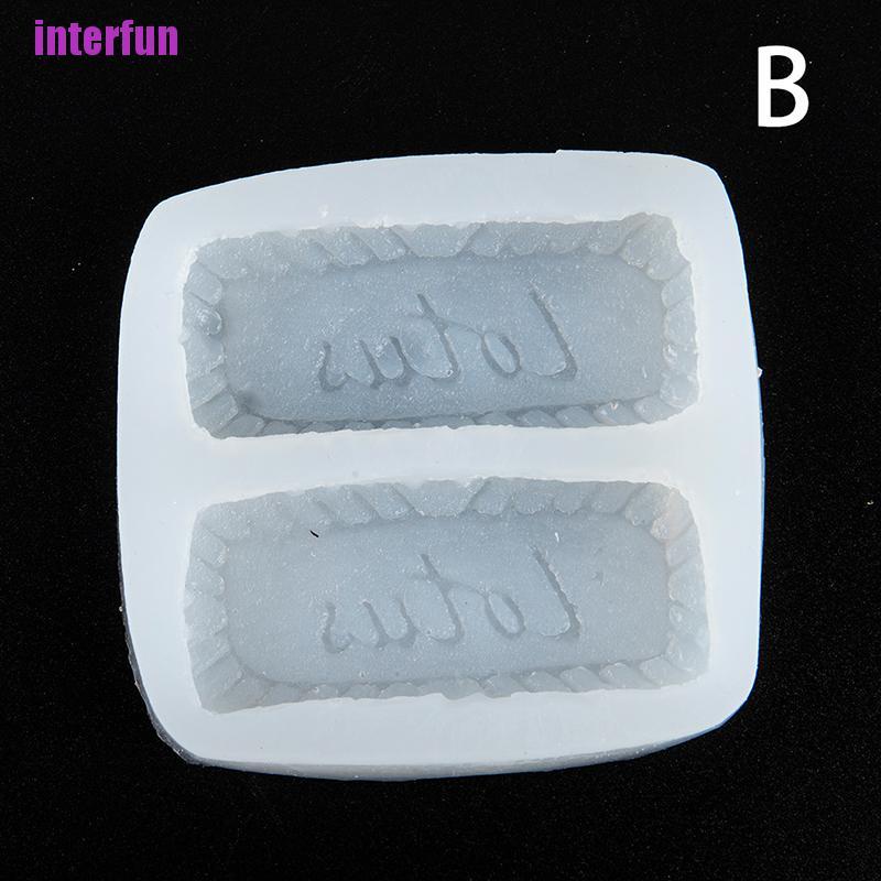 Khuôn Silicone Tạo Hình Nến / Tự Làm