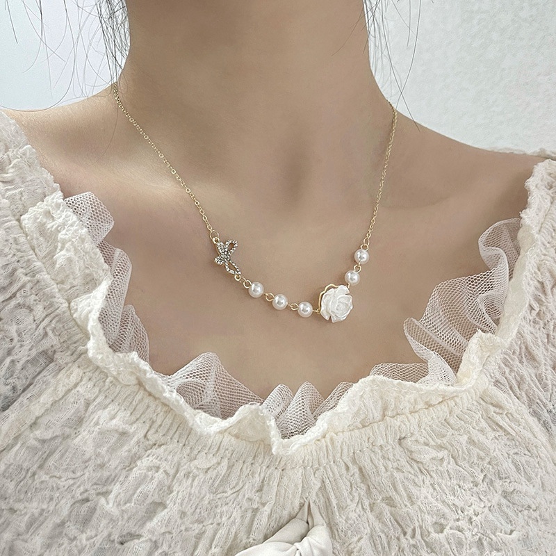 Vòng cổ Mặt Ngọc Trai Thời Trang