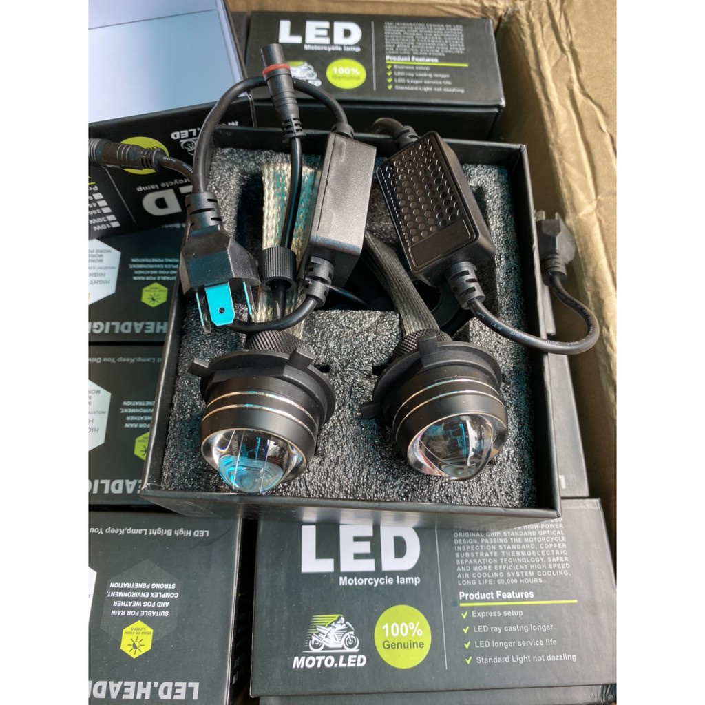 ☃Đèn Led râu Bi Cầu H4 chân rời tháo chế M5 được,hàng siêu sáng công suất cao cho mọi loại xe . DoChoiXeMay
