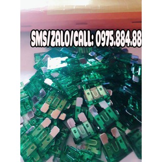 Com bo 100 chiếc cầu chì  ô tô 10A;15A;20A;25A;30A