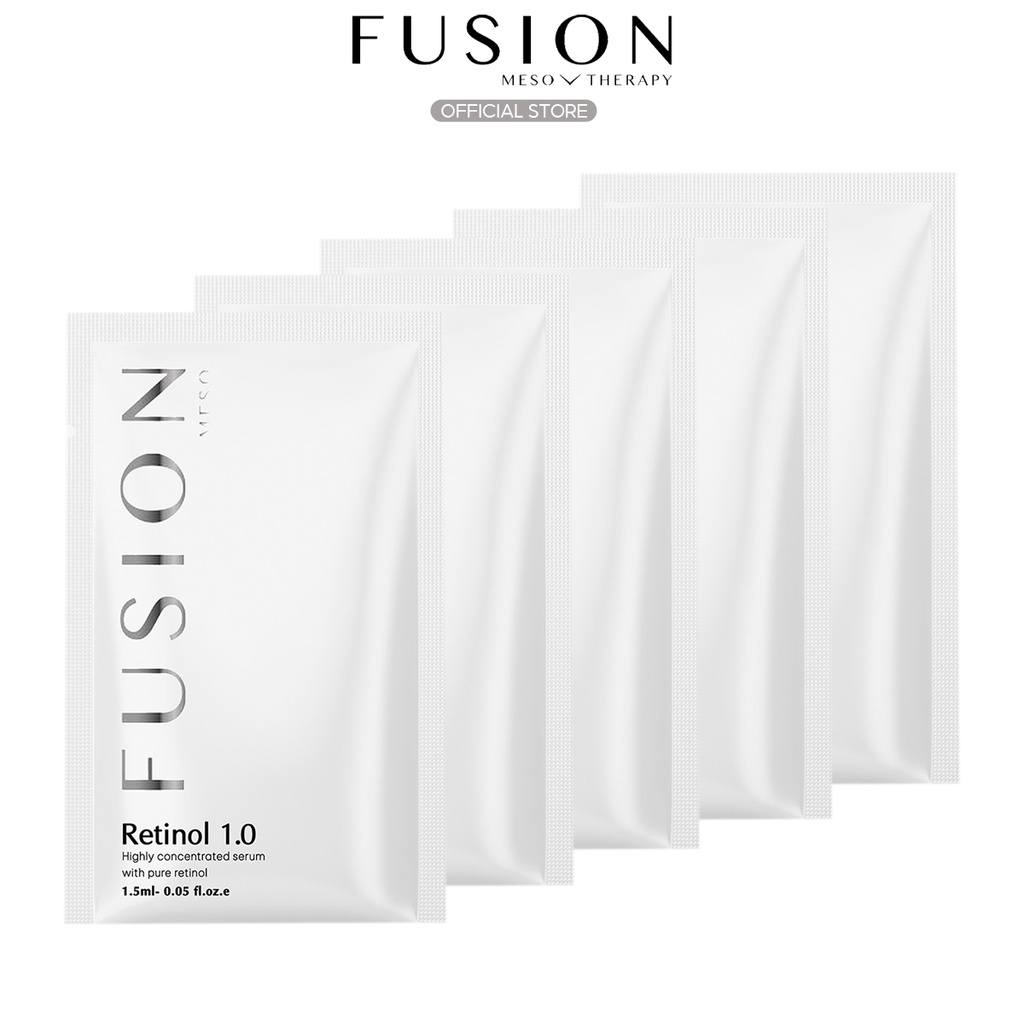 [QUÀ TẶNG KHÔNG BÁN] Bộ 5 gói sample dùng thử Fusion Meso Retinol 1.0