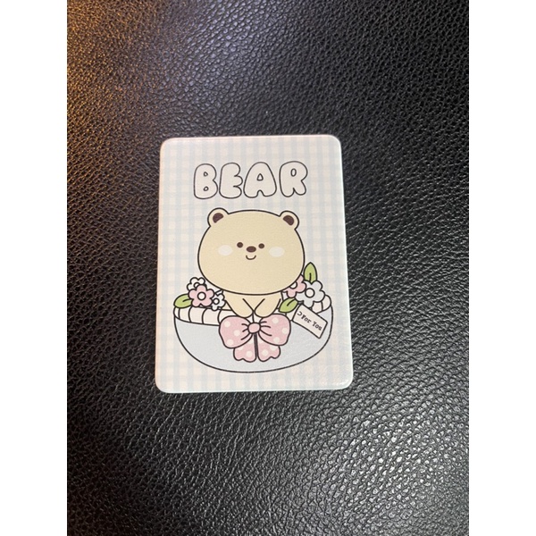 Gương cầm tay mini hình chữ nhật hai mặt