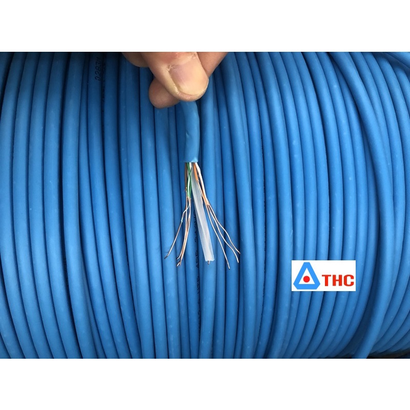 Dây, Cáp mạng Cat6 LS-VINA, UTP, 4 đôi, 8 lõi đồng, Cuộn 305m, GIÁ Bao gồm Vát