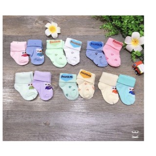 Combo 5 Đôi Tất Vớ Sơ Sinh, Tất Cho Bé Sơ Sinh Cam Kết Chất Đẹp