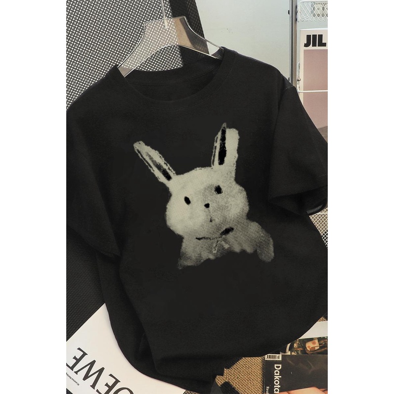 NRVP Áo Thun Tay Ngắn Cổ Tròn Bằng Vải Cotton 100% Nguyên Chất Thời Trang Mùa Hè Dành Cho Nữ Phong Cách Hàn Quốc